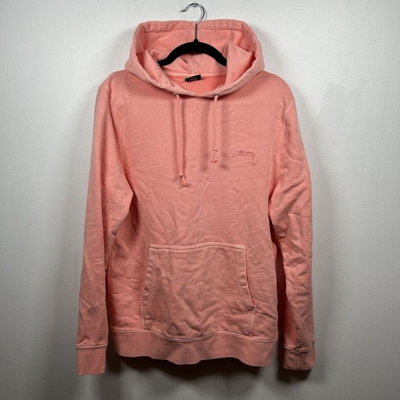 Stüssy stussy hoodie pink orange